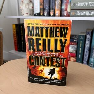 3/$20 📚 Matthew Reilly 'Contest' Paperback Book
